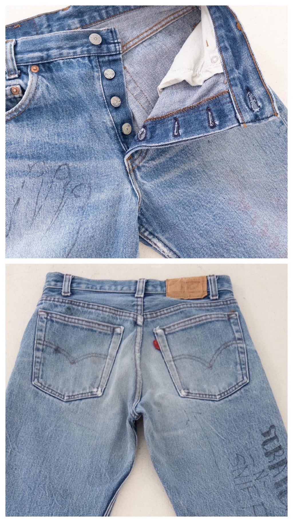 Gr. 24 80s Vintage Levis 701 Made in USA