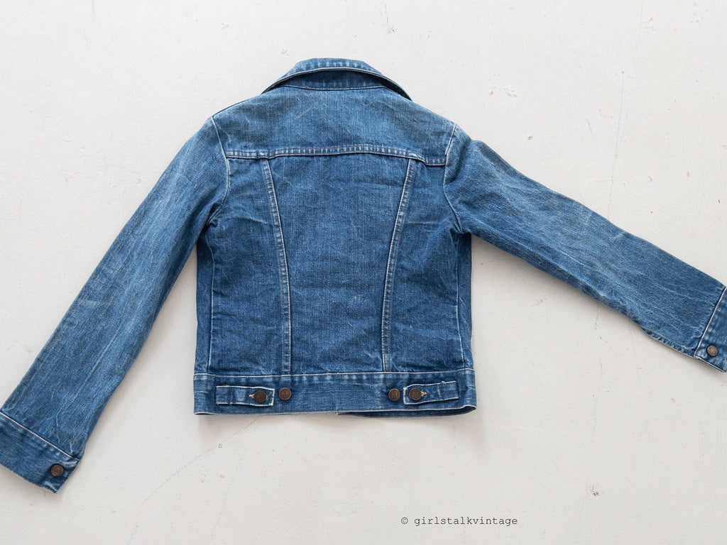 70s Vintage Wrangler Jeansjacke Gr. XXS - XS