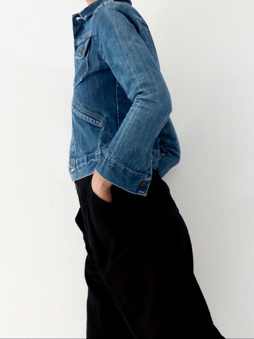 70s Vintage Wrangler Jeansjacke Gr. XXS - XS