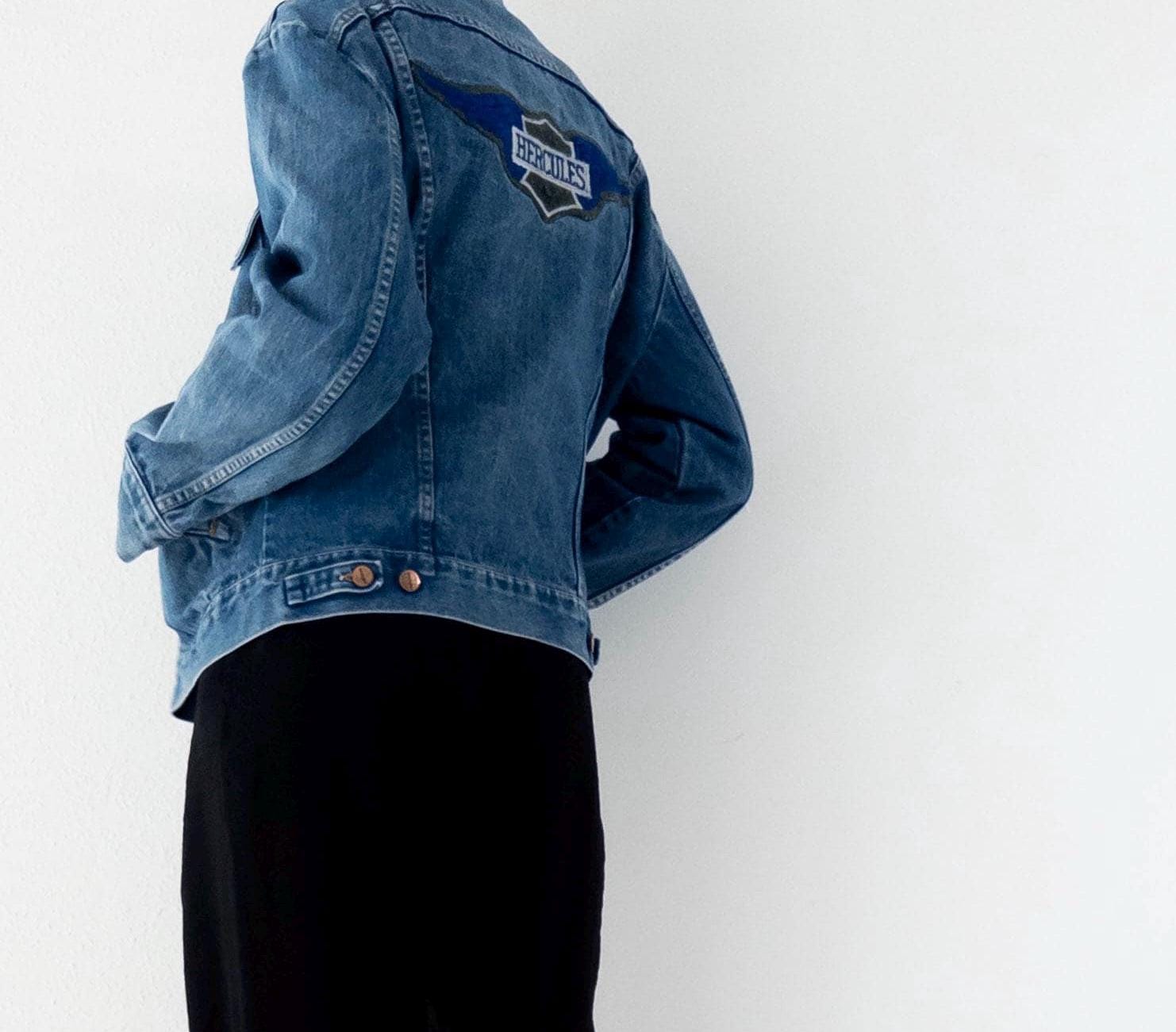 90s Vintage Wrangler Jeansjacke Gr. M - L