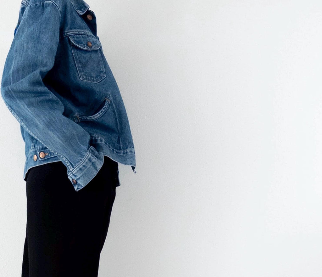 90s Vintage Wrangler Jeansjacke Gr. M - L