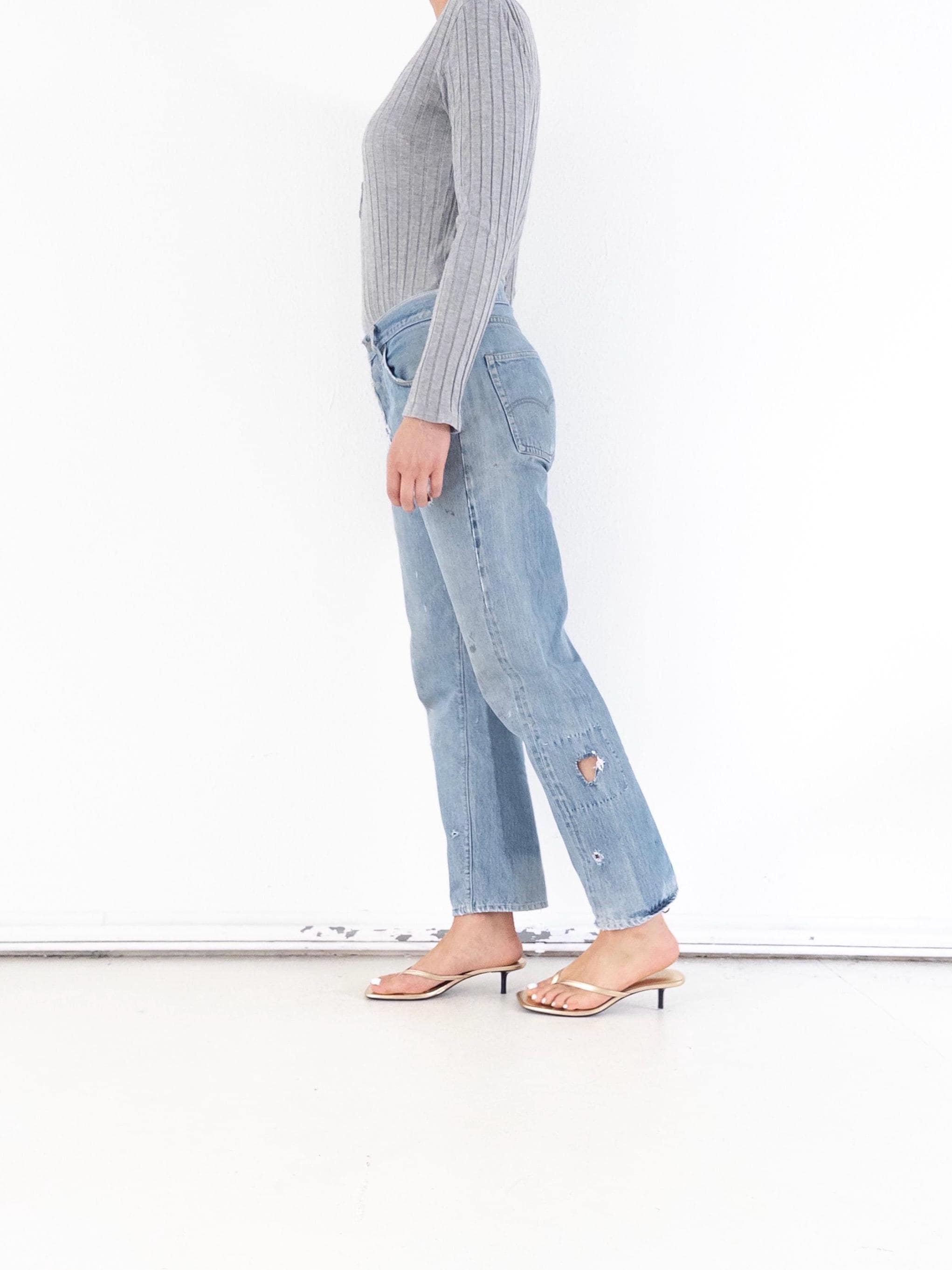 Gr. 29 Levis 501 Selvedge 60s Vintage Made in USA