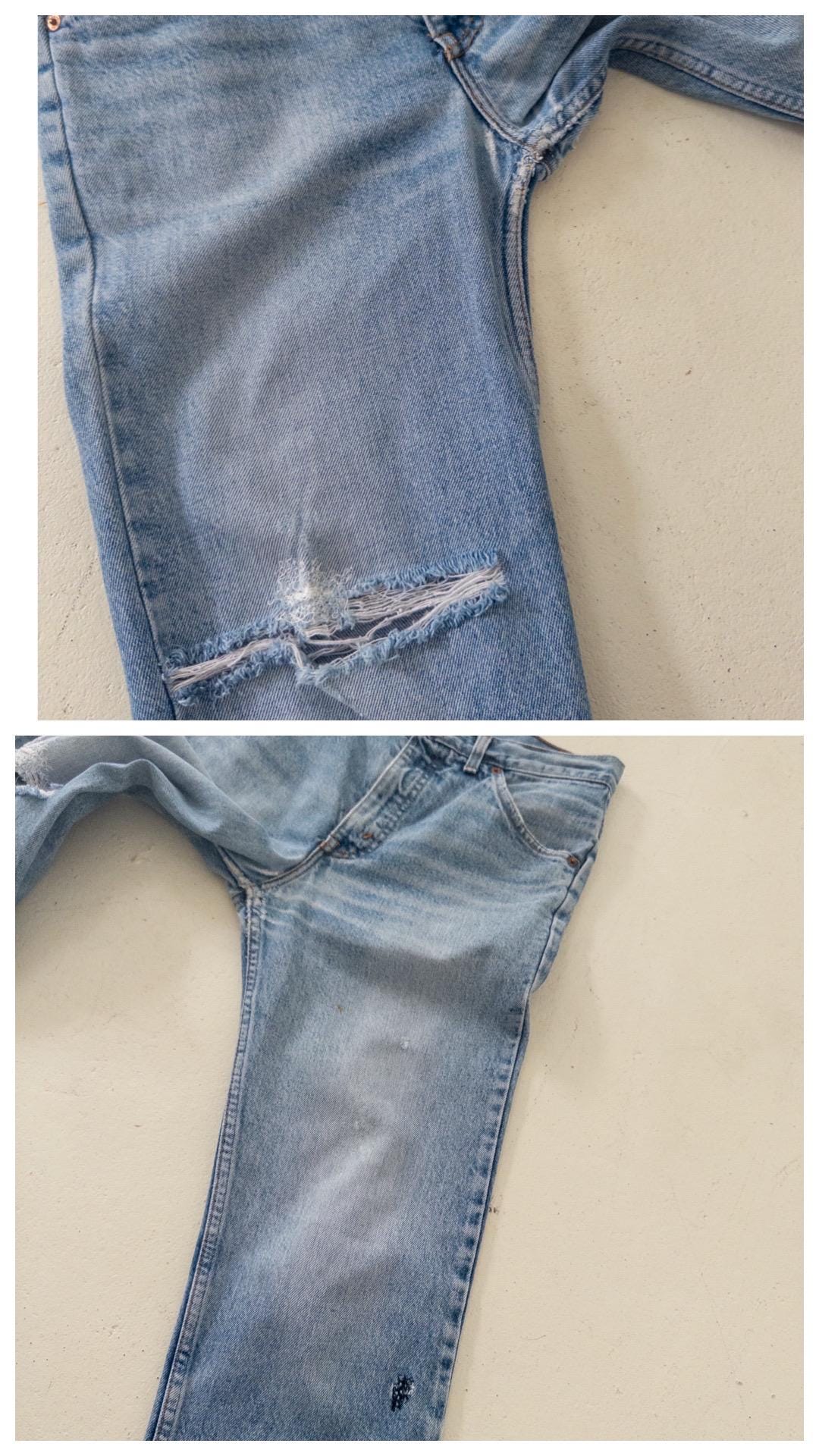 80s Vintage Levis 631 Gr. 27 - 28 Made in Belgium