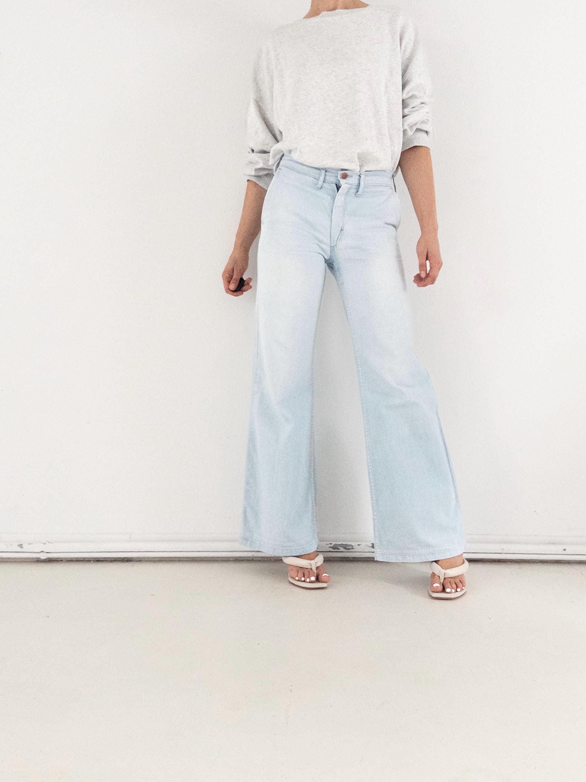 70s Vintage Mustang Schlaghose Gr. 27-28