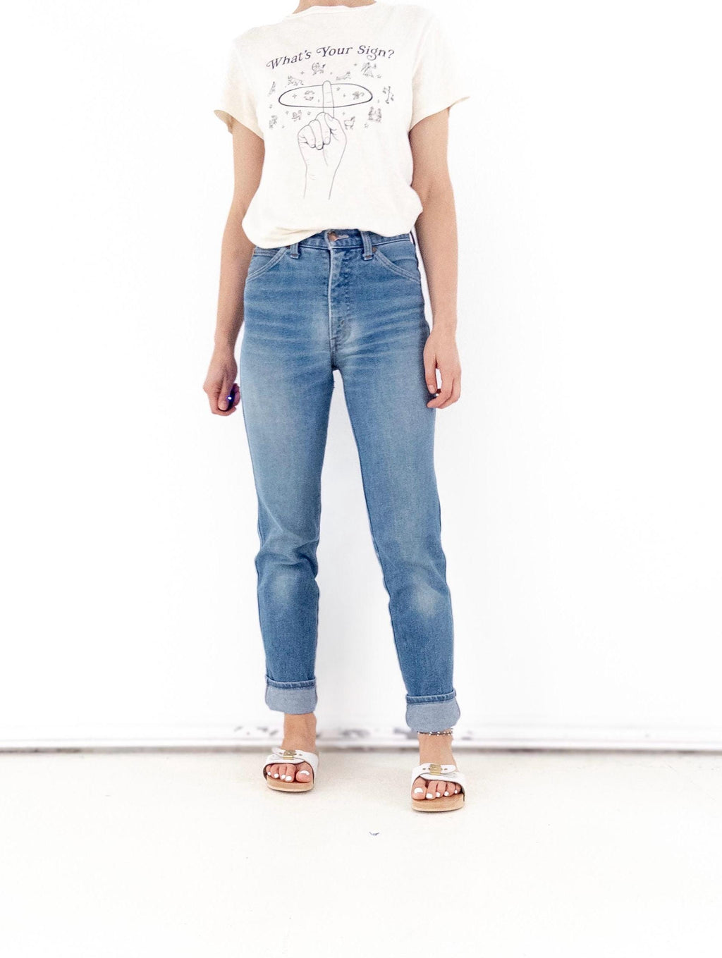80s Vintage Levis Gr. 26 - 27 Made in UK