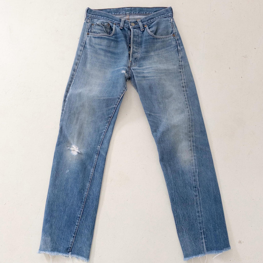 Gr. 29 Levis 501 Selvedge 70s Vintage Made in USA