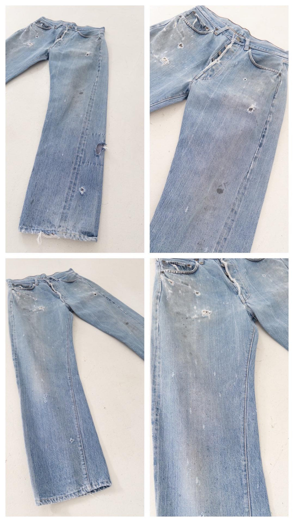 Gr. 29 Levis 501 Selvedge 60s Vintage Made in USA
