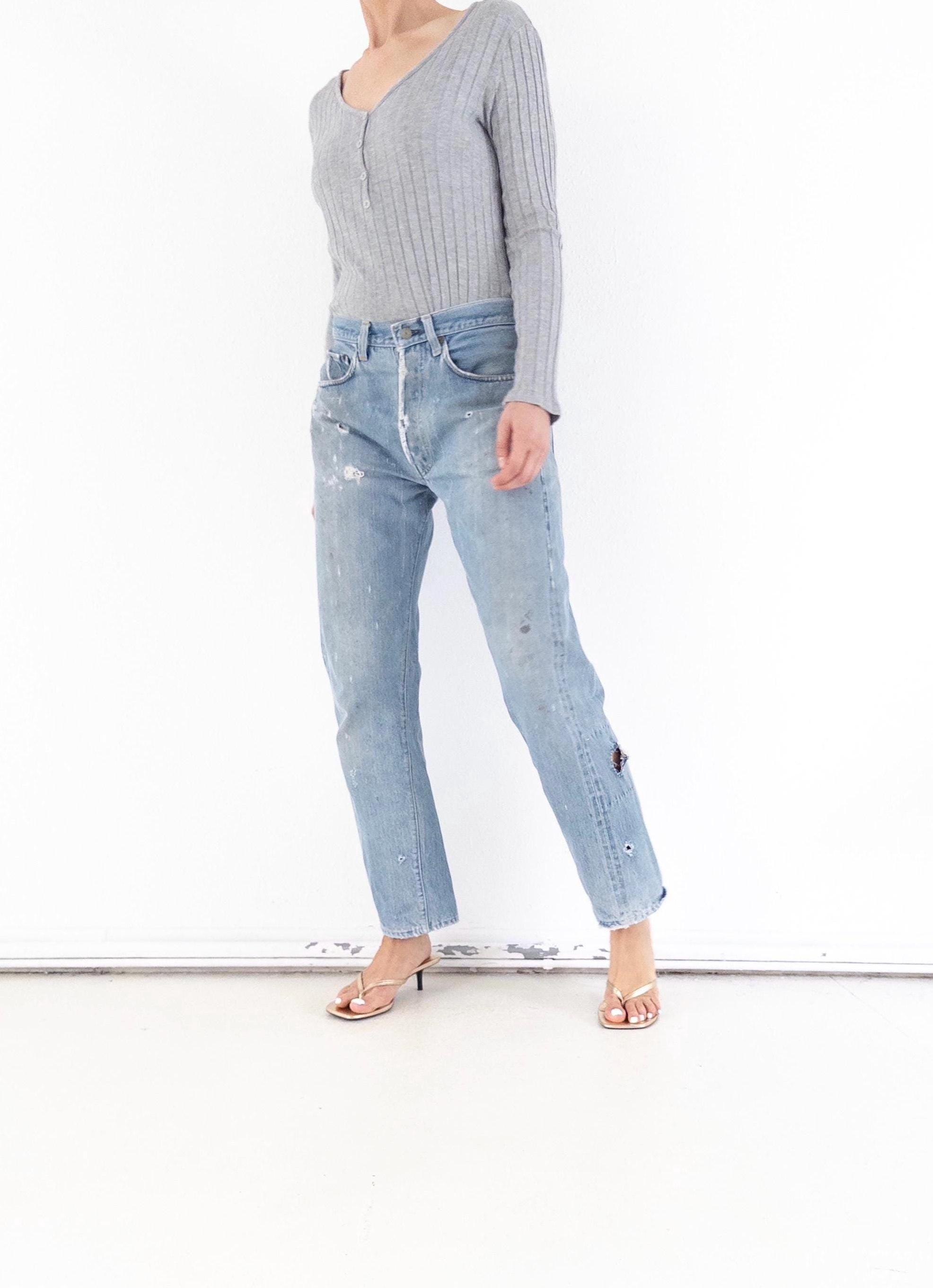 Gr. 29 Levis 501 Selvedge 60s Vintage Made in USA