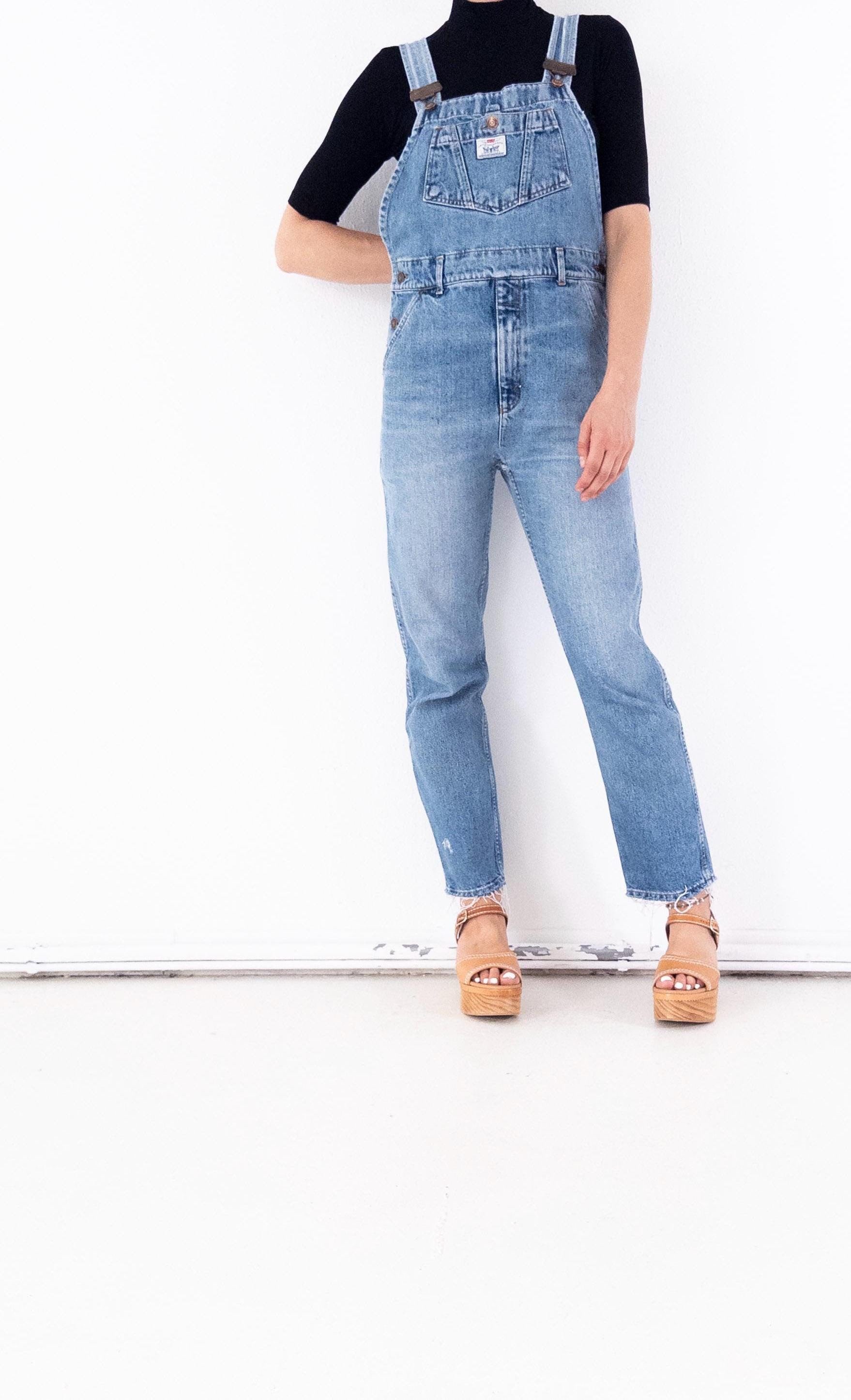 90s Vintage Levis Latzhose Gr. XS/S