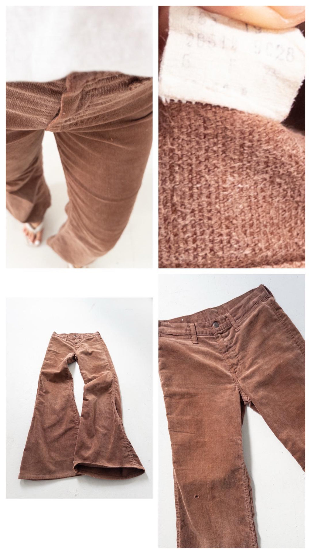 70s Vintage Levis Gr. 27 - 28 Made in Great Britain