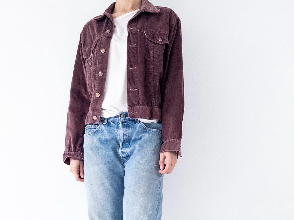 BIG E 60s Vintage Levis Kordjacke Gr. M