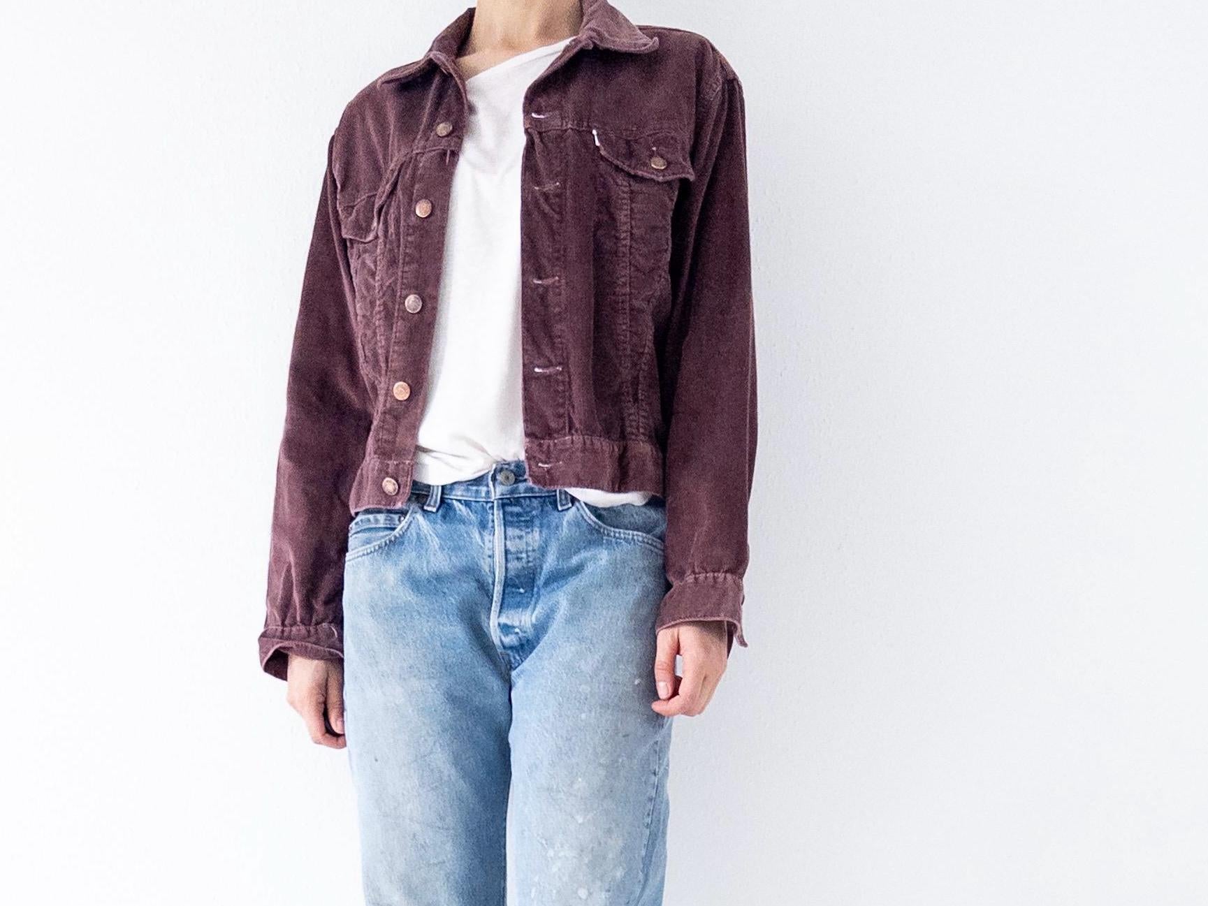 BIG E 60s Vintage Levis Kordjacke Gr. M