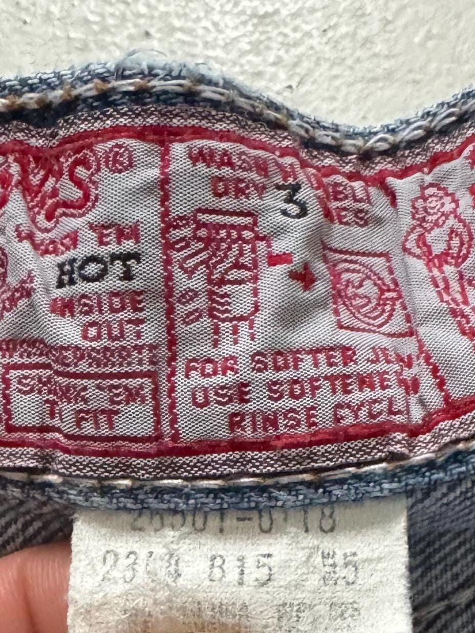 Gr. 23 - 24 Levis 26501 70s Vintage Made in USA