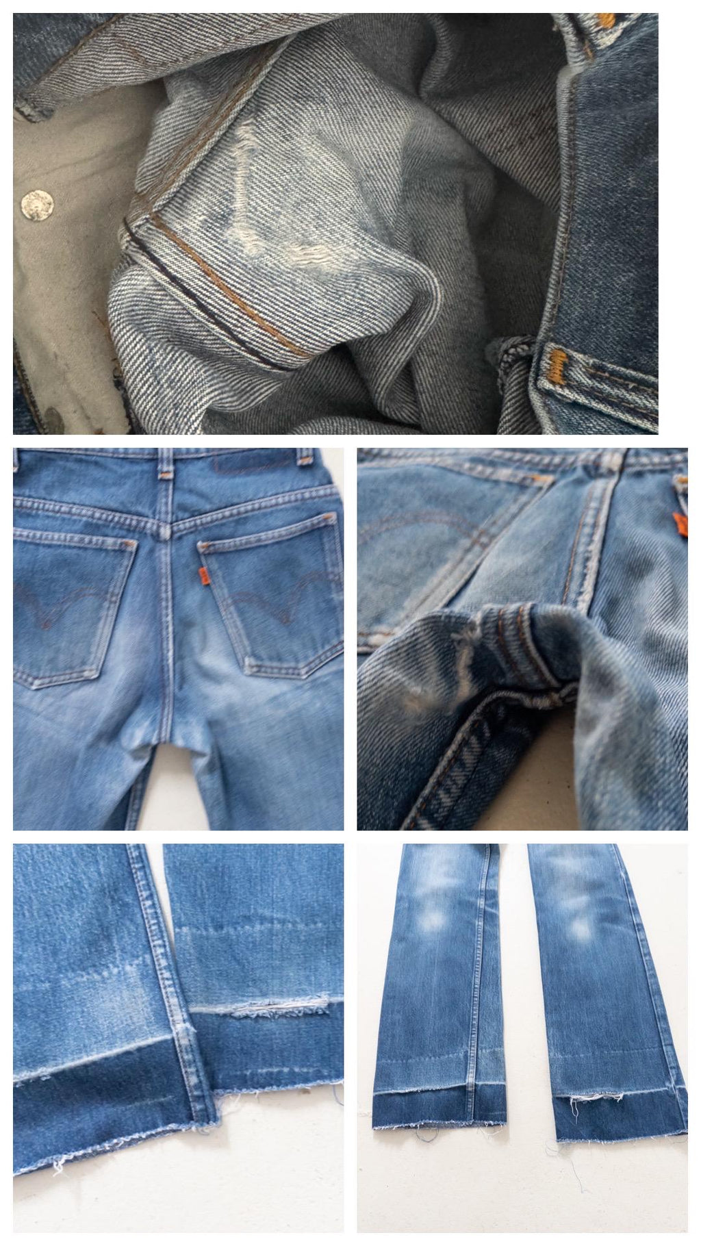 80s Vintage Levis 630 Gr. 23 - 24