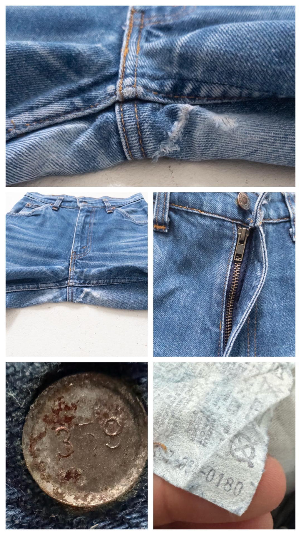 80s Vintage Levis 630 Gr. 23 - 24