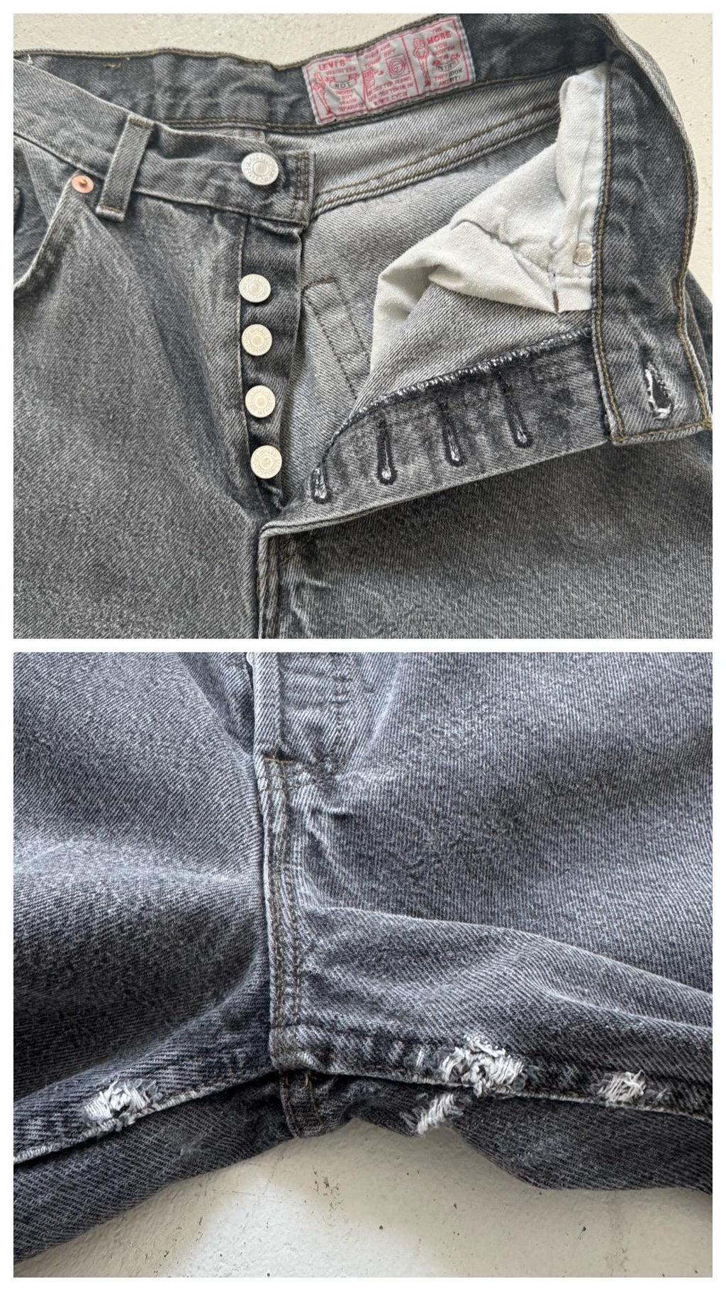 Gr. 26 - 27 Levis 901 80s Vintage Made in France