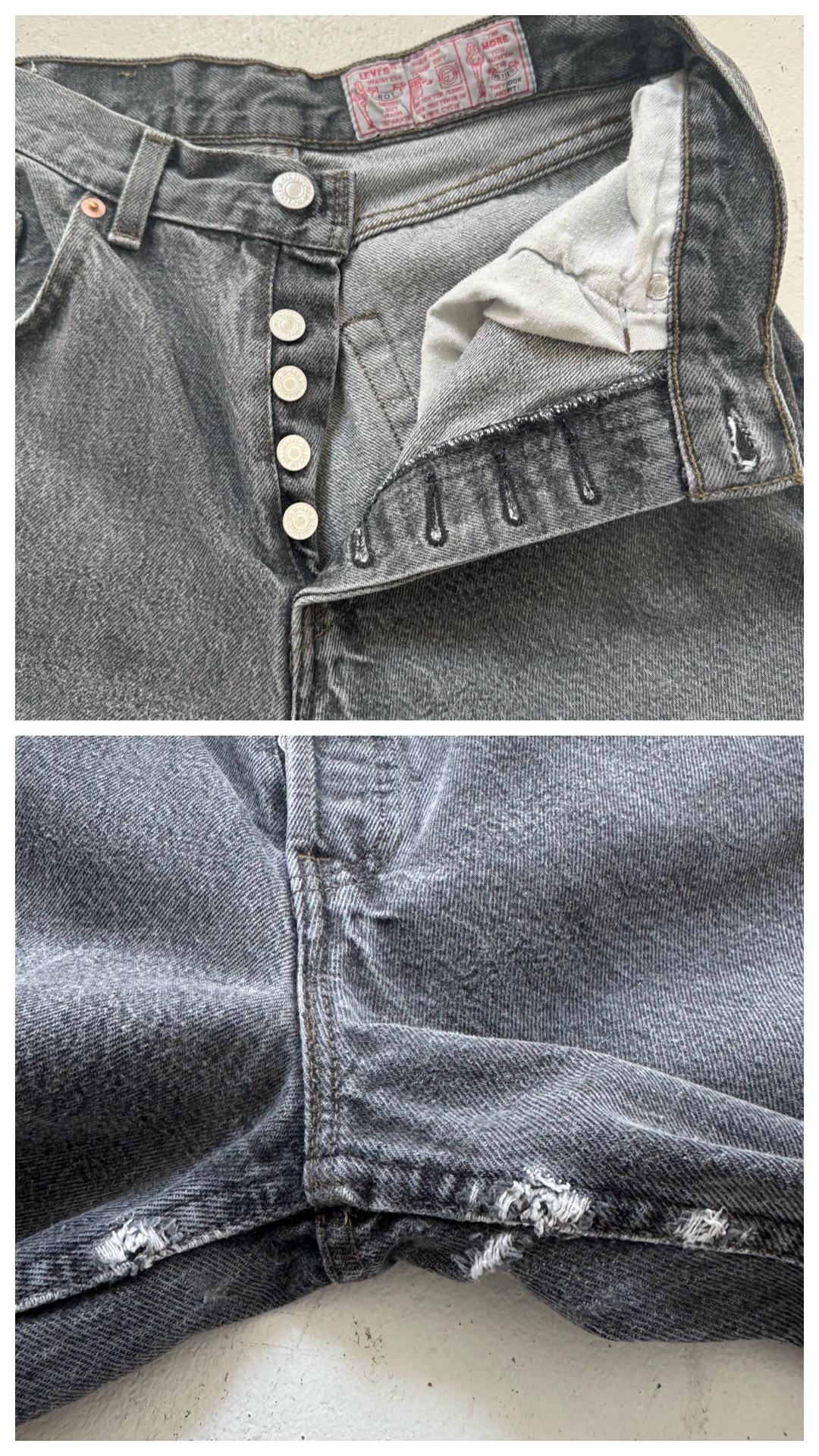 Gr. 26 - 27 Levis 901 80s Vintage Made in France