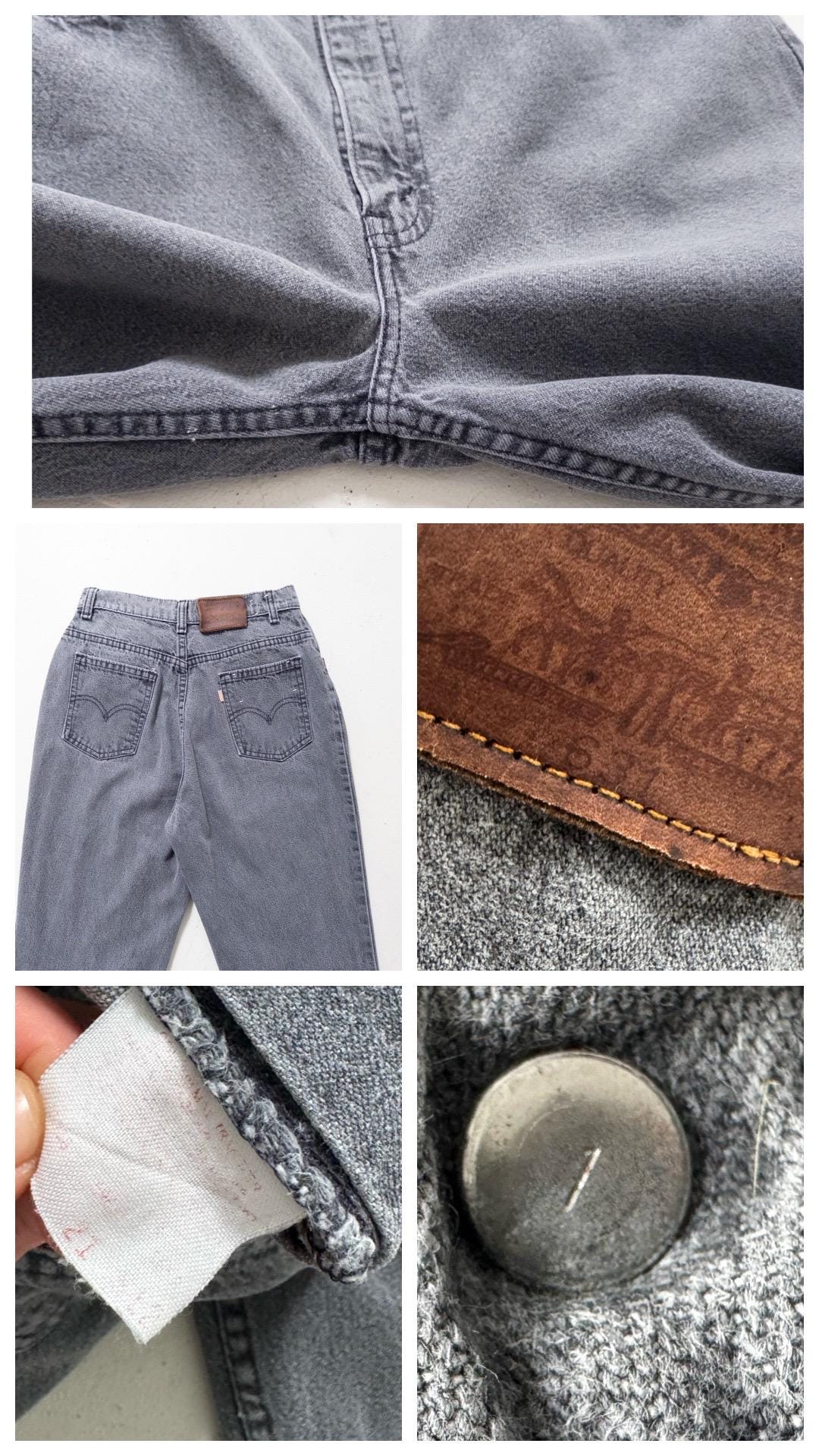 80s Vintage Levis 631 Gr. 26 Made in USA