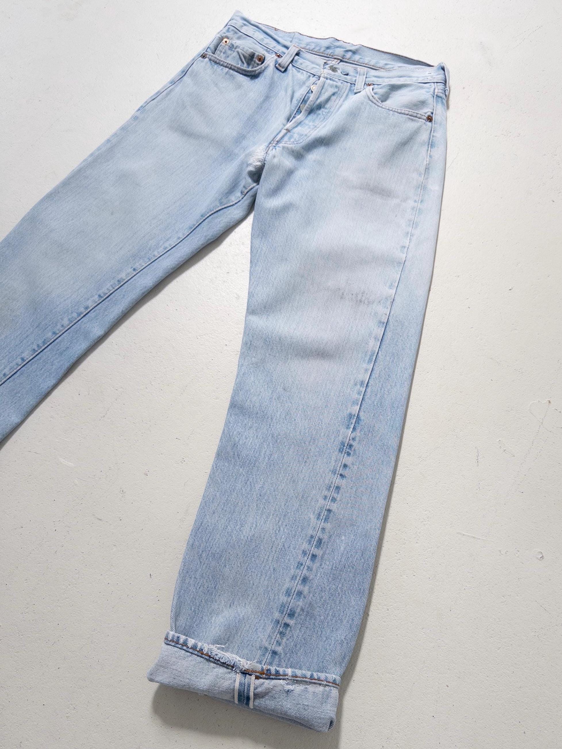 Gr. 26 - 27 Levis 501 Selvedge 80s Vintage Made in USA