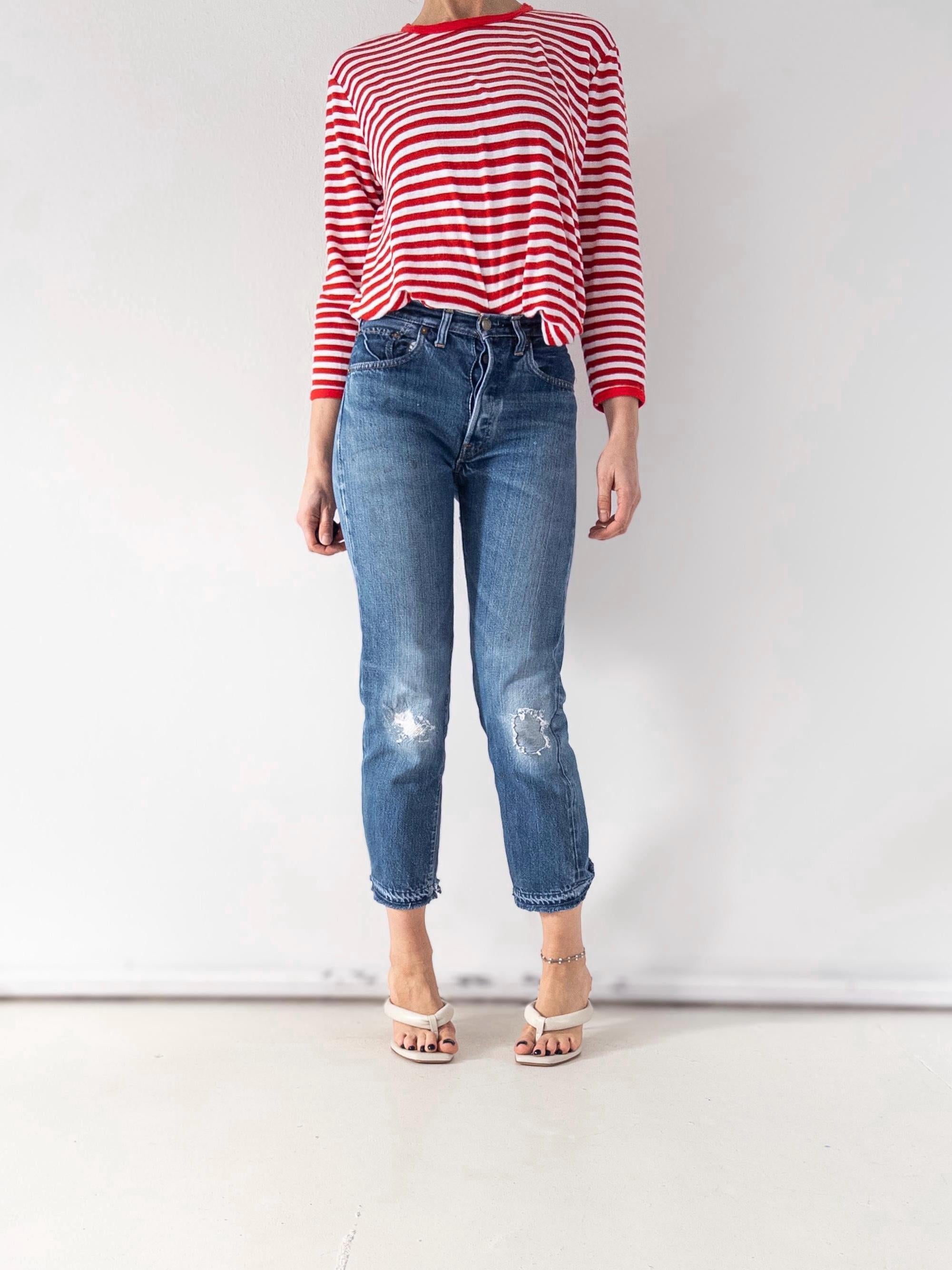 Gr. 25 Levis 501 Selvedge 70s Vintage Made in USA