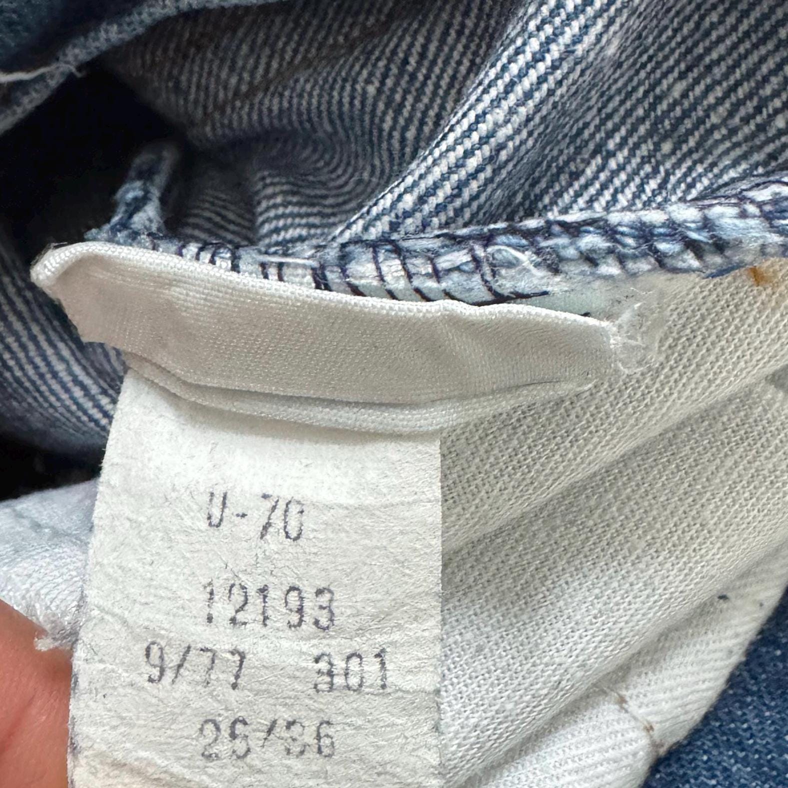 70s Vintage Levis 622 Gr. 23 - 24 Made in Great Britain