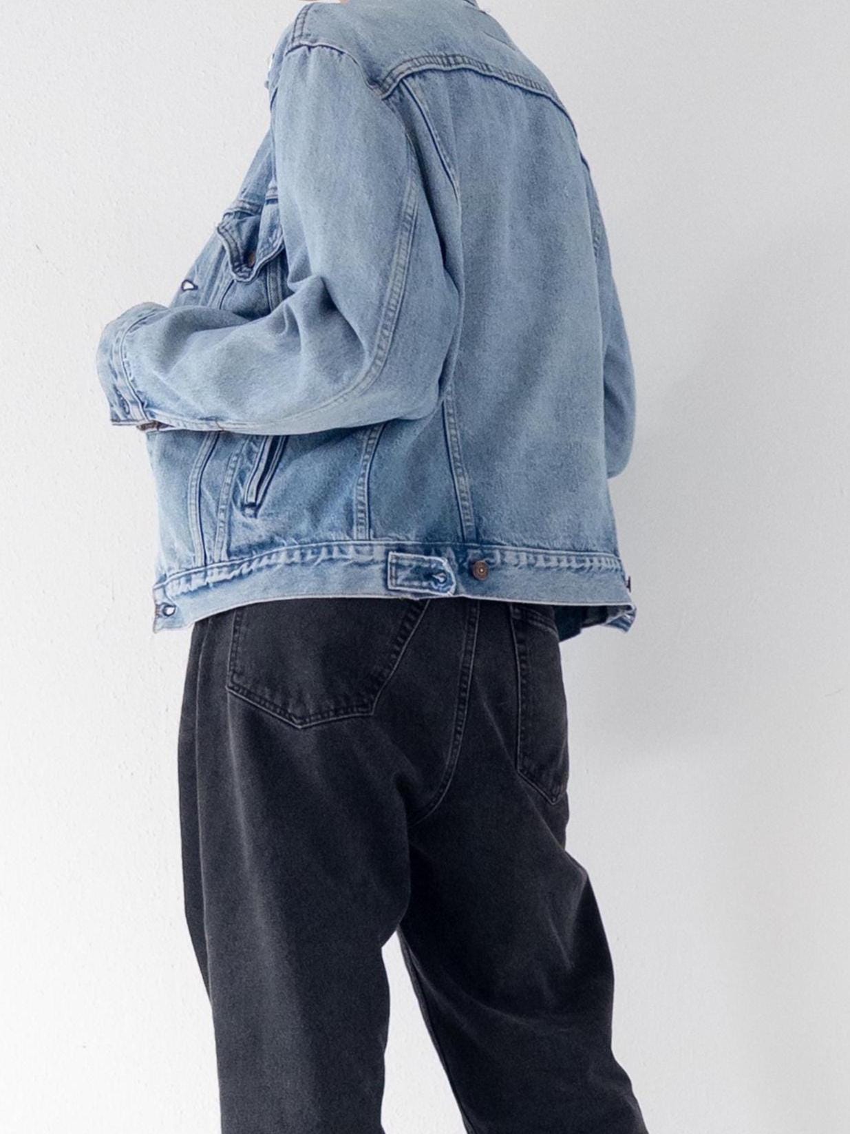 70s Vintage Levis Trucker Jacket Gr. M - L Made in USA