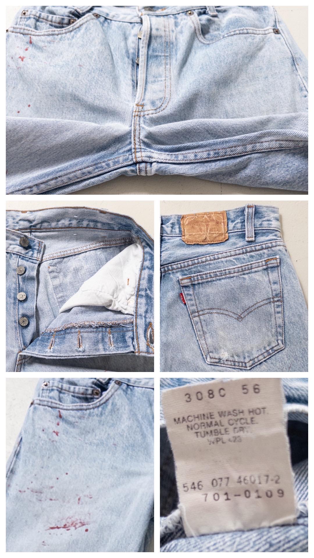 90s Vintage Levis 701 Gr. 26 Made in USA