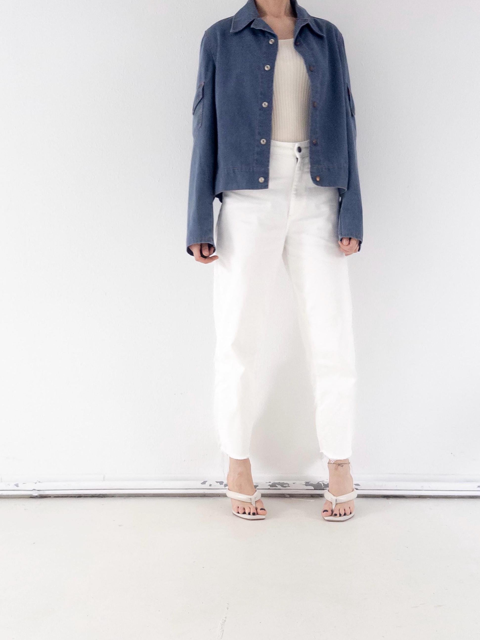 BIG E 60s / 70s Vintage Levis Jeanshemd Gr. S - M