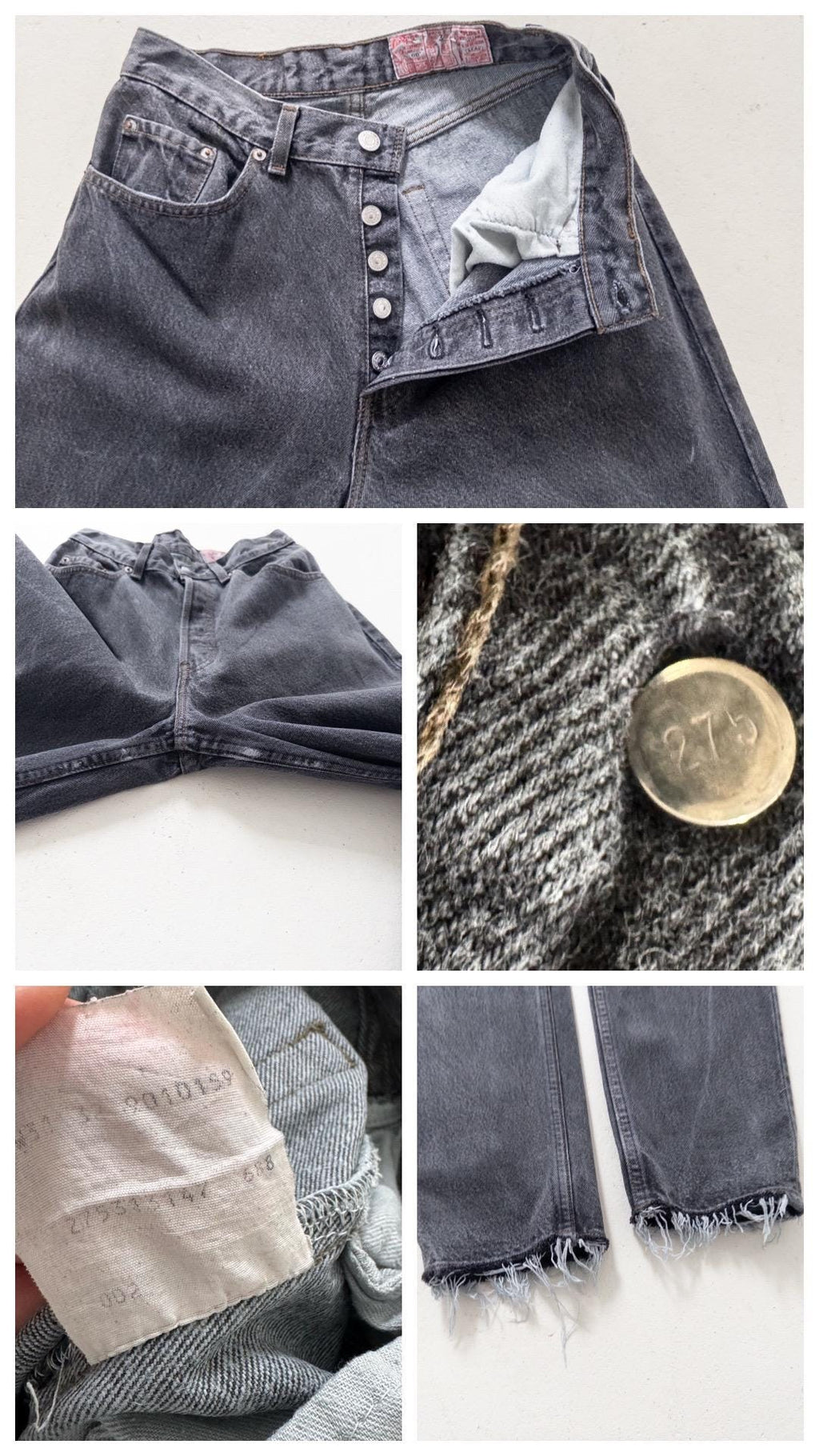 Gr.28 Levis 901 80s Vintage Made in France