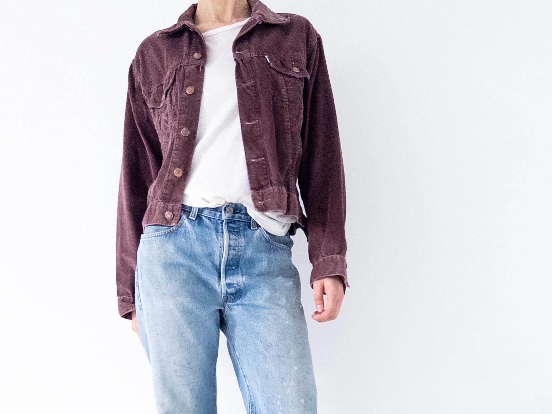 BIG E 60s Vintage Levis Kordjacke Gr. M