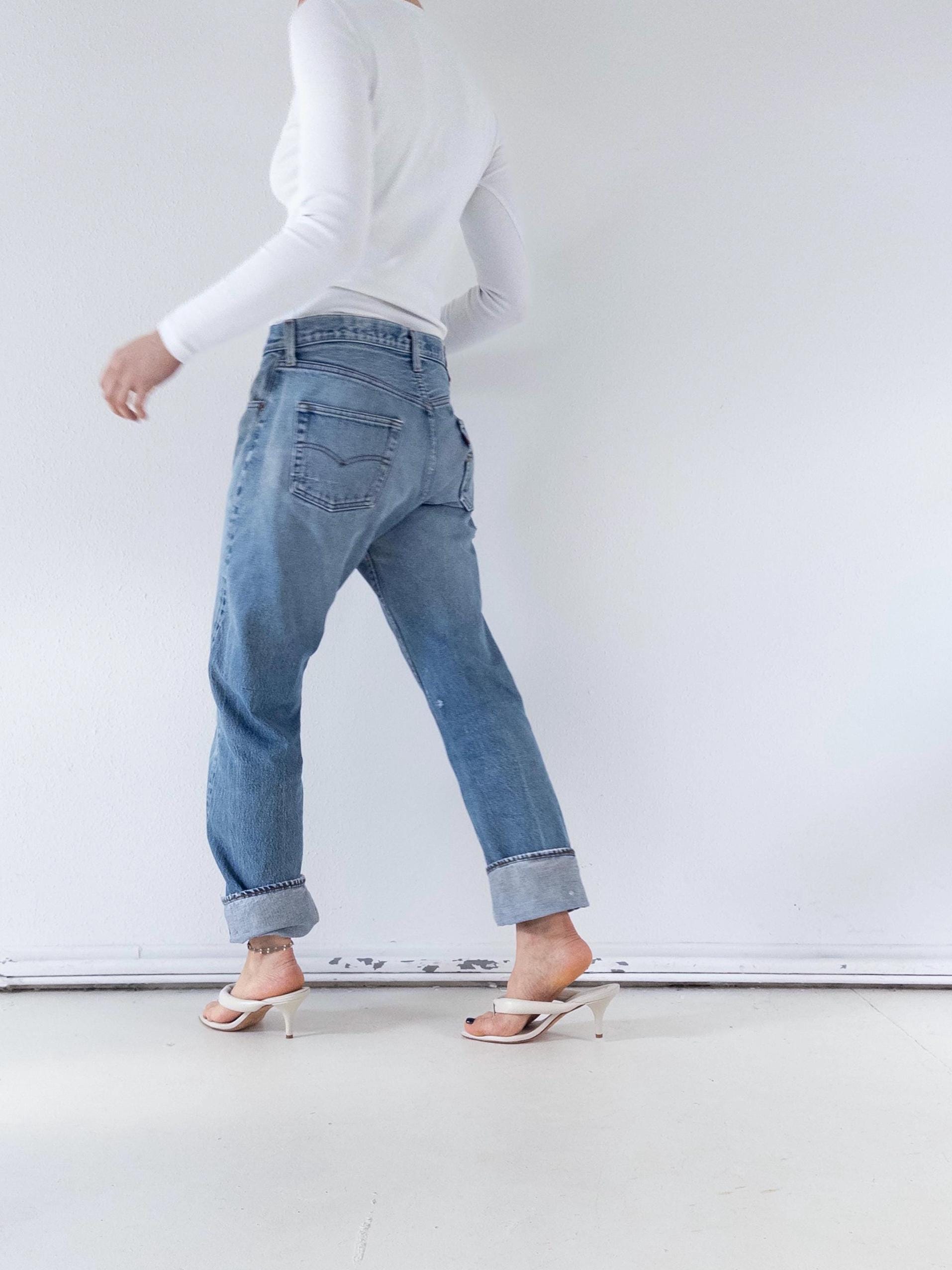 Gr. 32 Levis 501 Selvedge 70s Vintage Made in USA