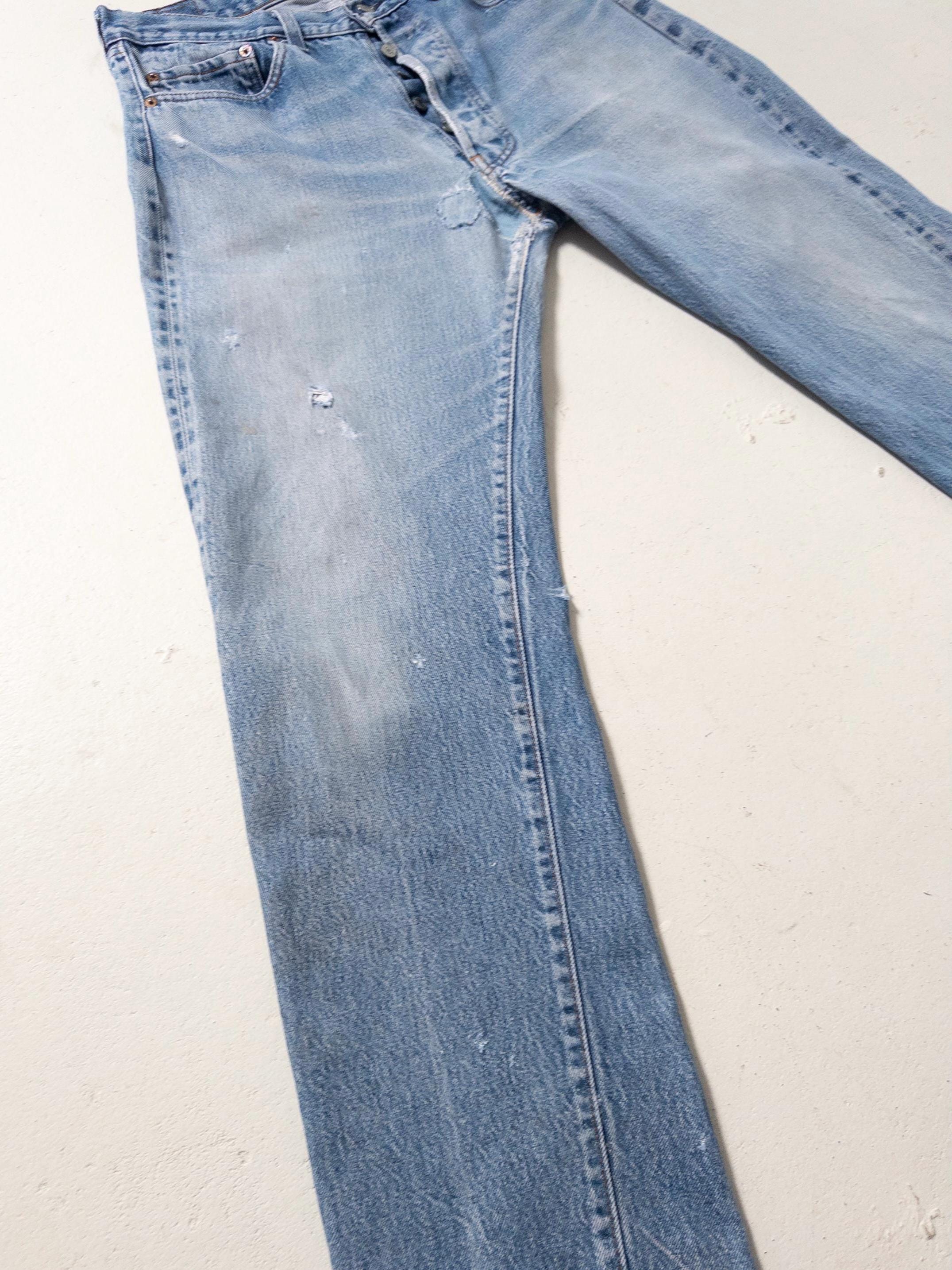 Gr. 32 Levis 501 Selvedge 70s Vintage Made in USA