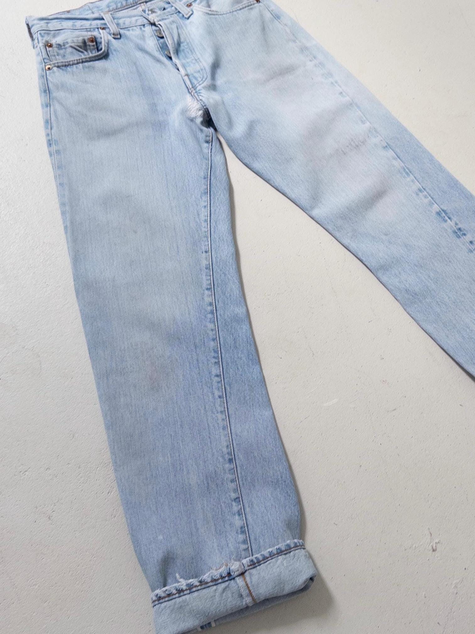 Gr. 26 - 27 Levis 501 Selvedge 80s Vintage Made in USA