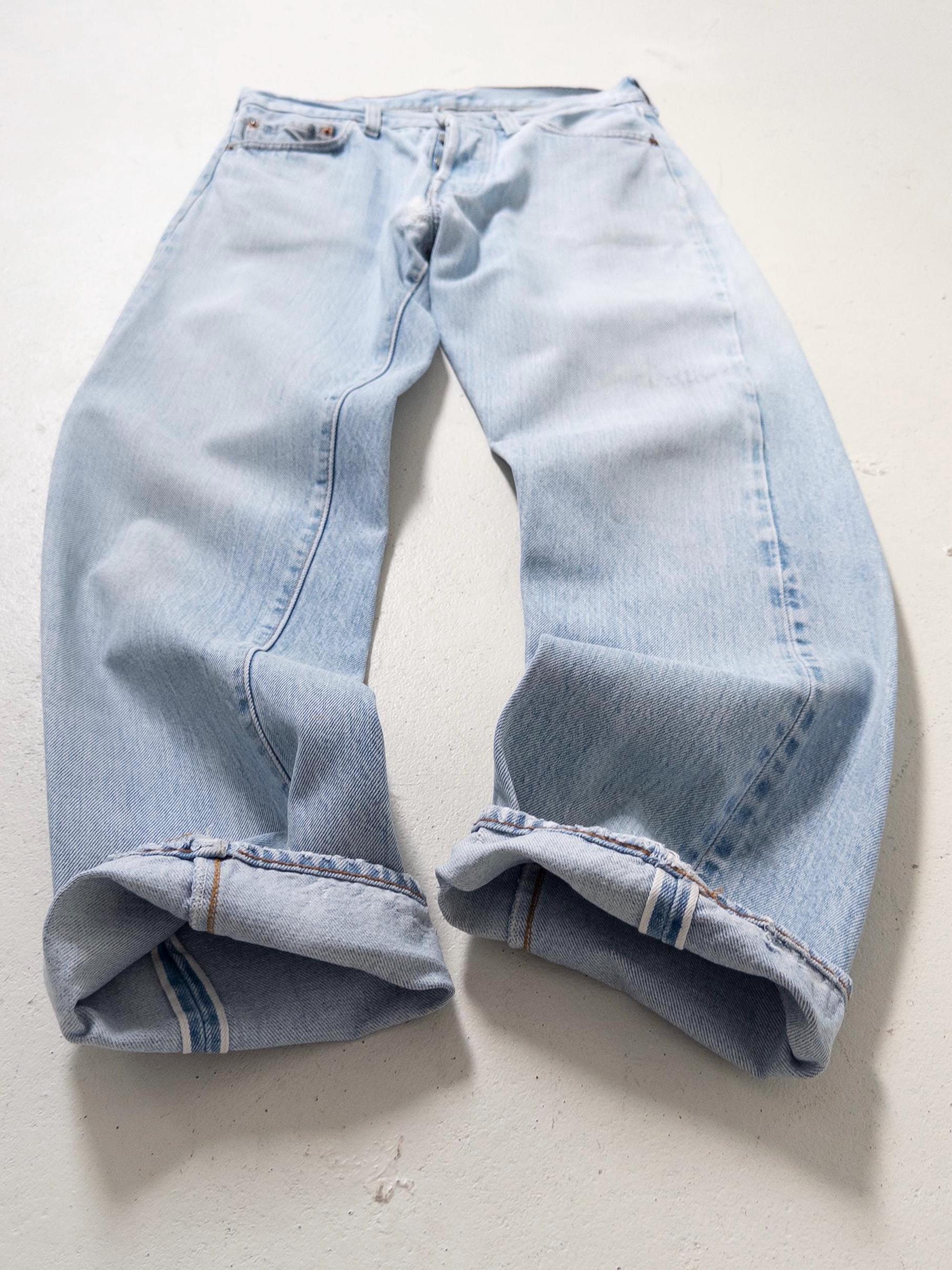 Gr. 26 - 27 Levis 501 Selvedge 80s Vintage Made in USA