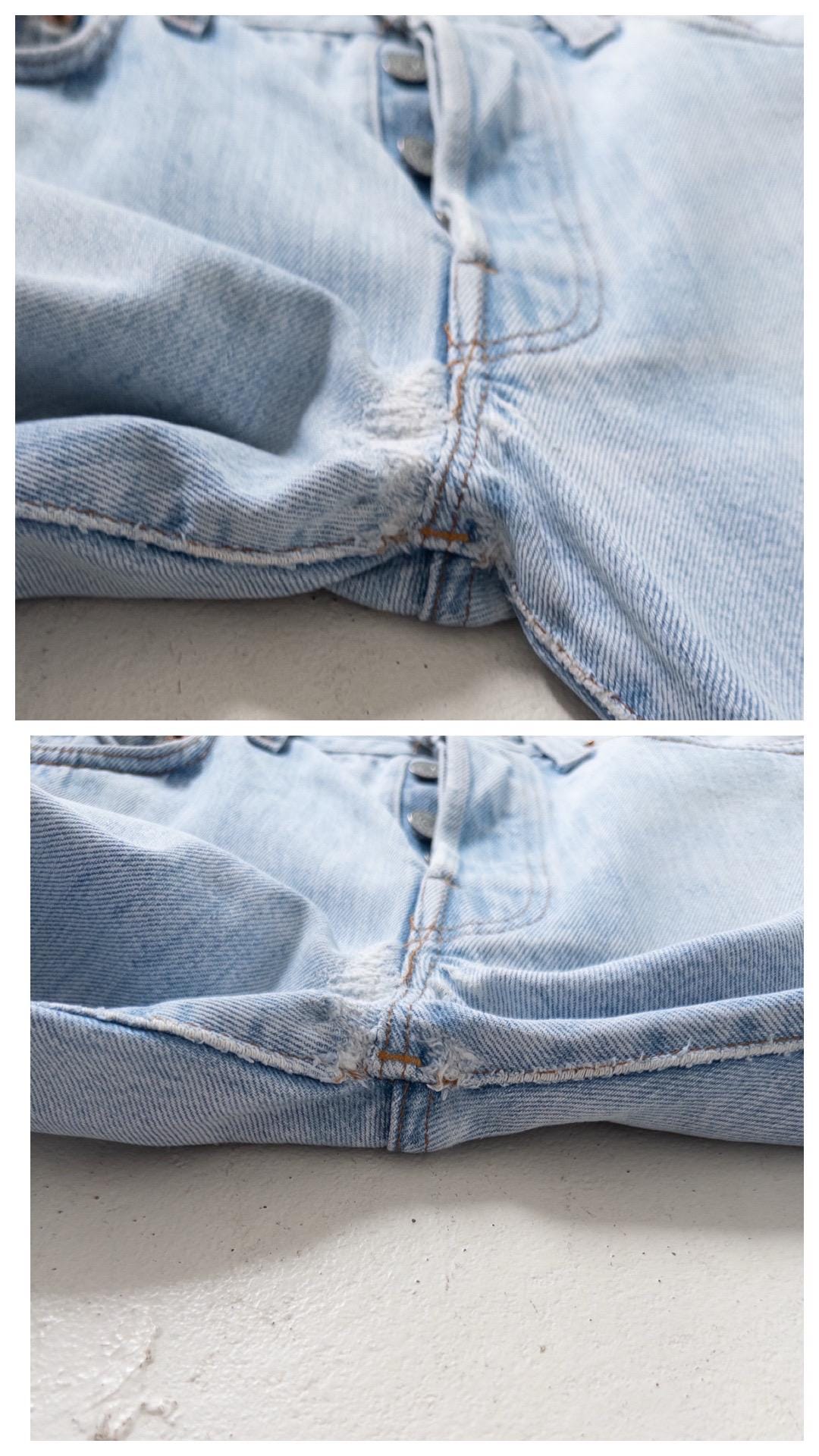 Gr. 26 - 27 Levis 501 Selvedge 80s Vintage Made in USA