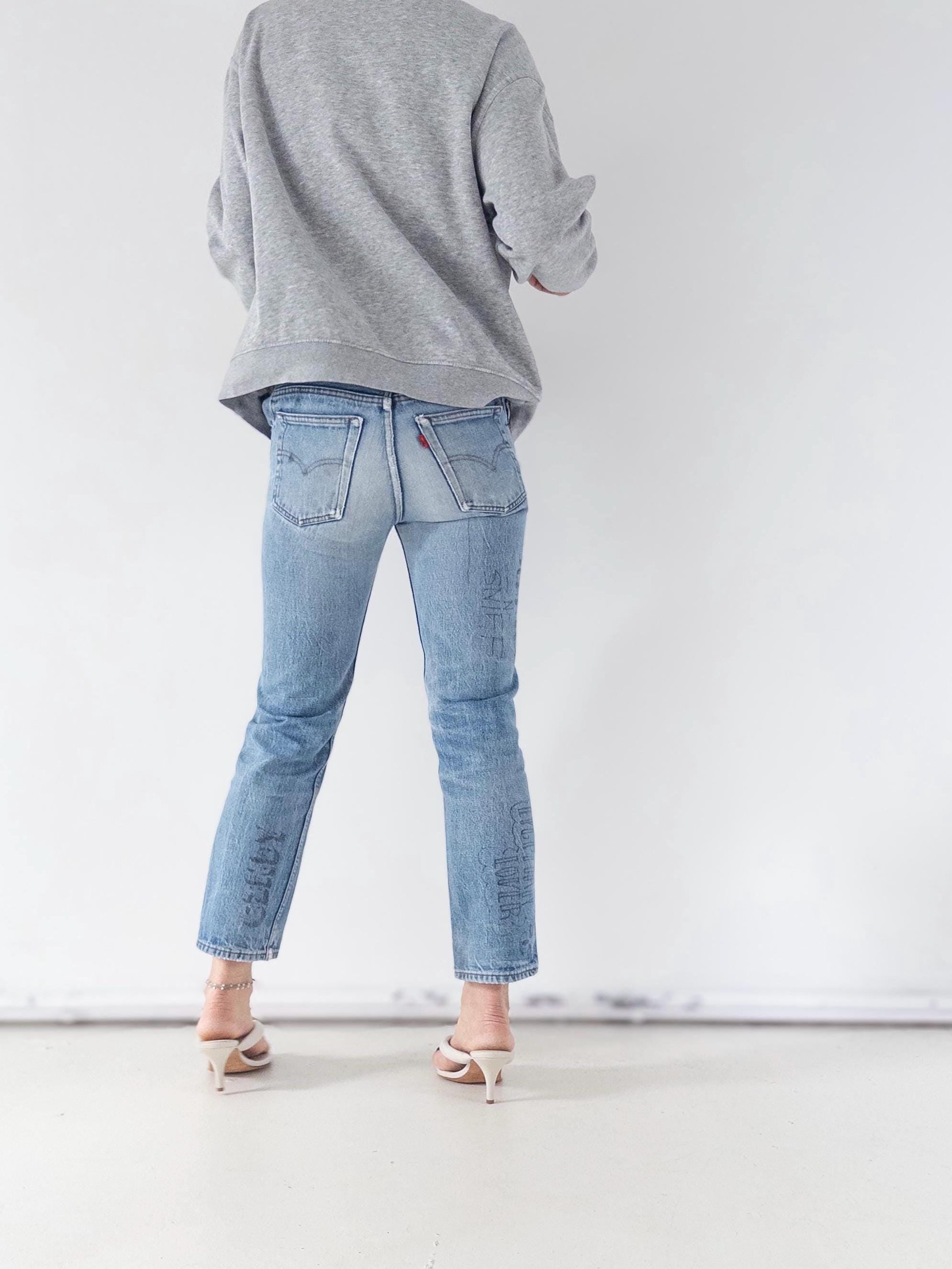 Gr. 24 80s Vintage Levis 701 Made in USA