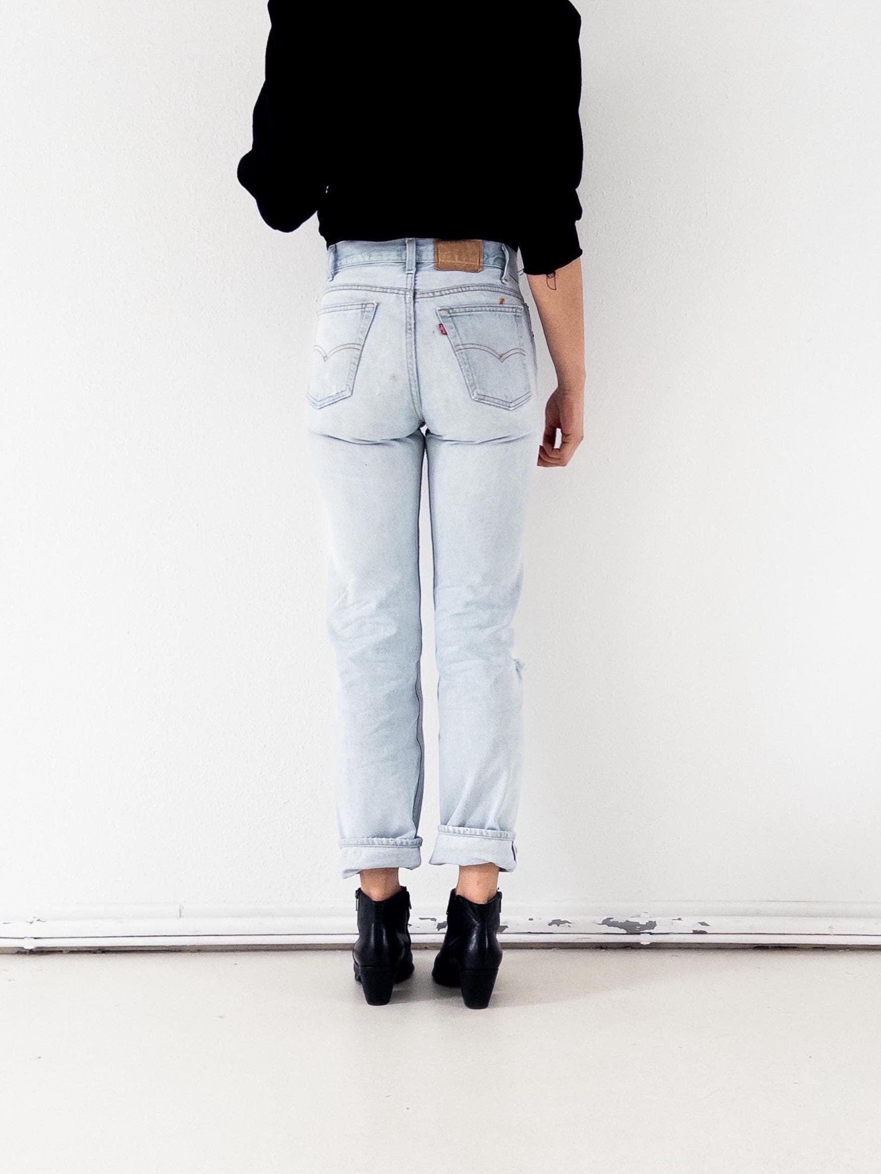 80s Vintage Levis 701 Student Gr. 25 Made in USA