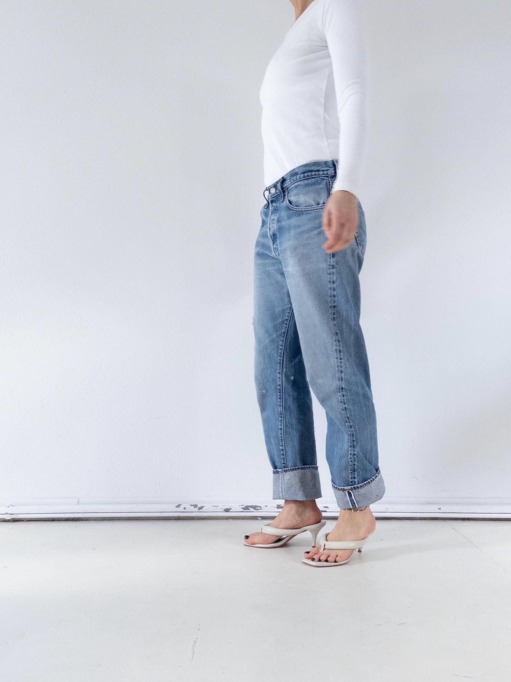 Gr. 32 Levis 501 Selvedge 70s Vintage Made in USA
