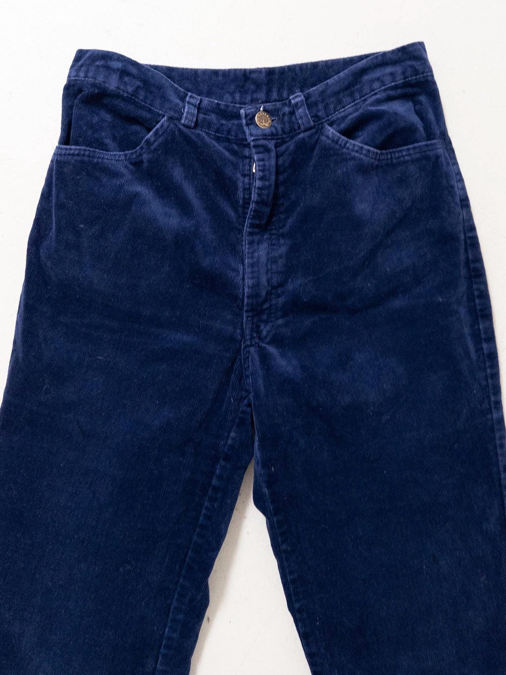 Gr. 26 Mustang Cigarette Velvet Pants 70s Vintage Made in Germany