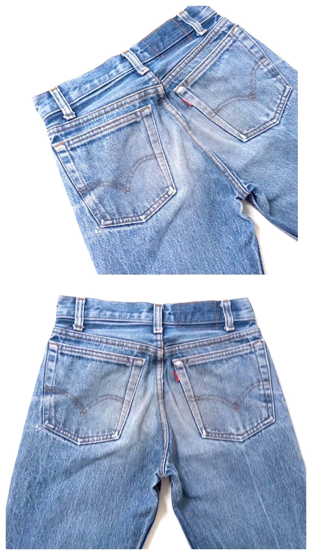 Gr. 22 - 23 Levis 701 80s Vintage Made in USA