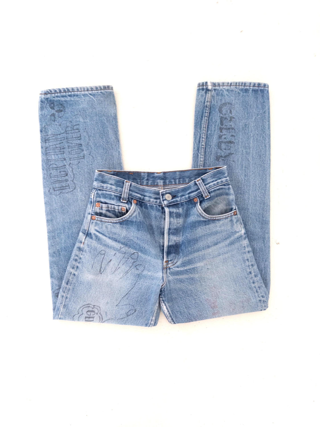 Gr. 24 80s Vintage Levis 701 Made in USA