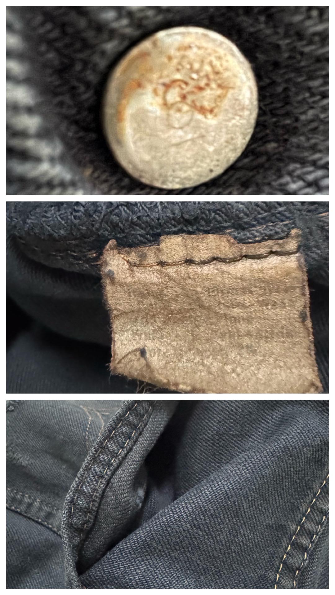 Gr. 31 - 32 Levis 501 Selvedge 70s Vintage Made in USA