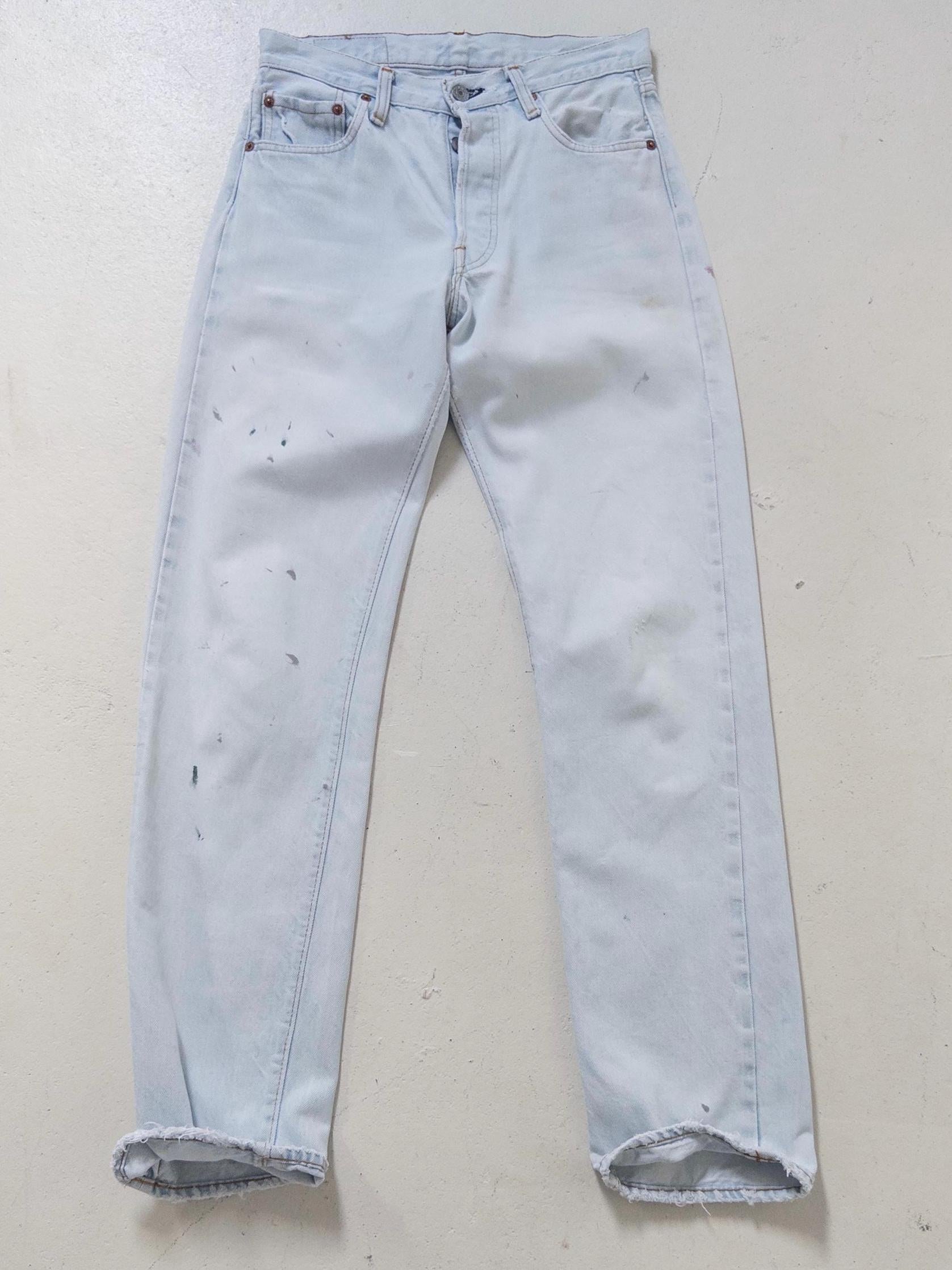 Gr. 27 Levis 501 Selvedge 80s Vintage Made in USA