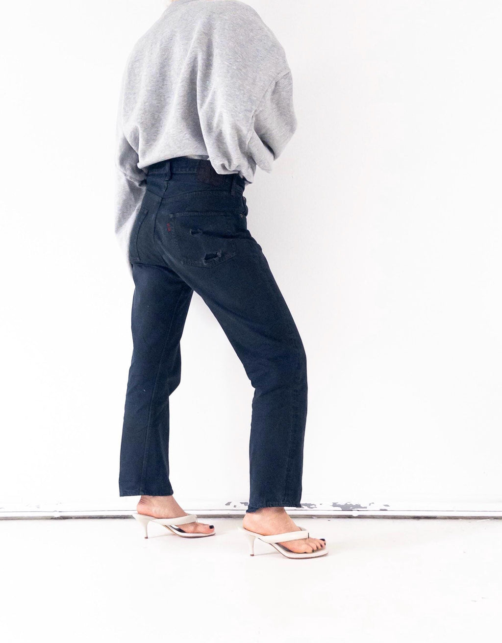 Gr. 31 - 32 Levis 501 Selvedge 70s Vintage Made in USA