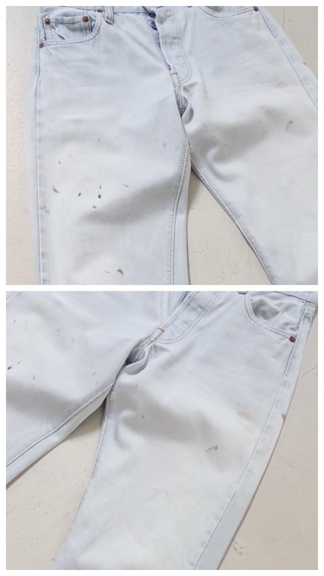 Gr. 27 Levis 501 Selvedge 80s Vintage Made in USA