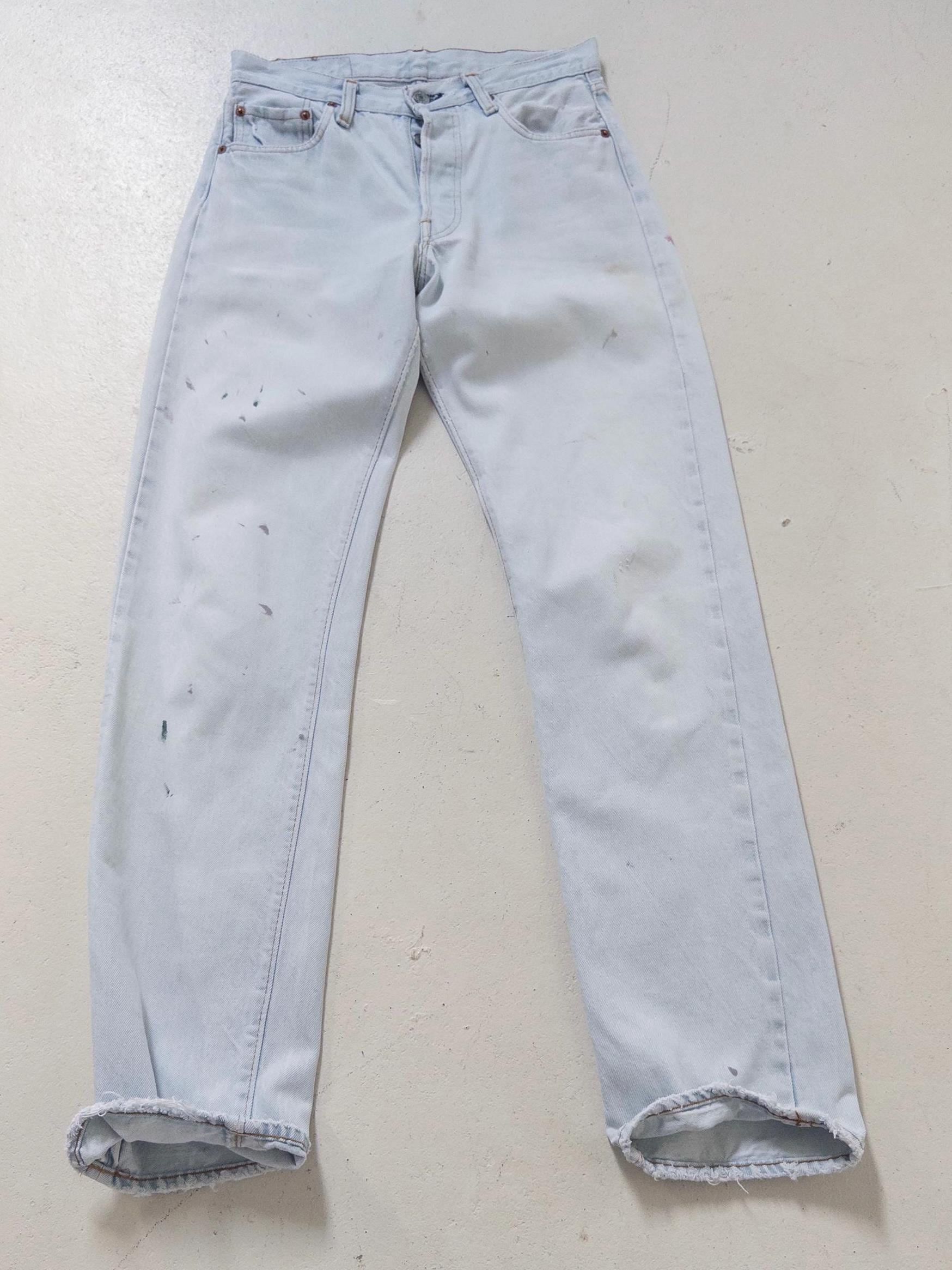 Gr. 27 Levis 501 Selvedge 80s Vintage Made in USA