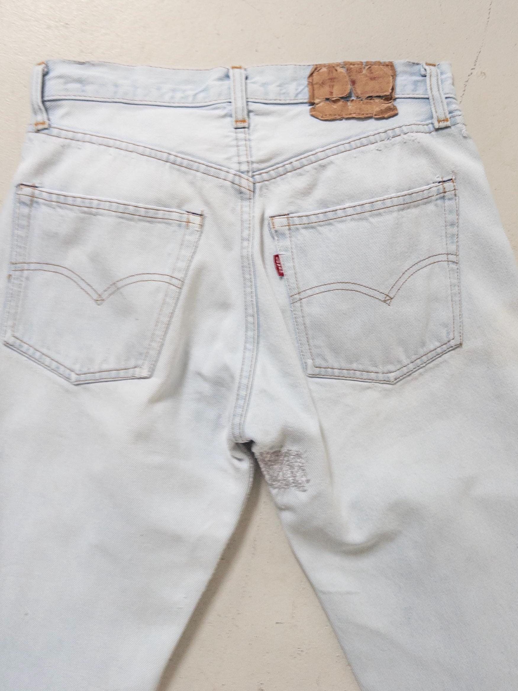 Gr. 27 Levis 501 Selvedge 80s Vintage Made in USA