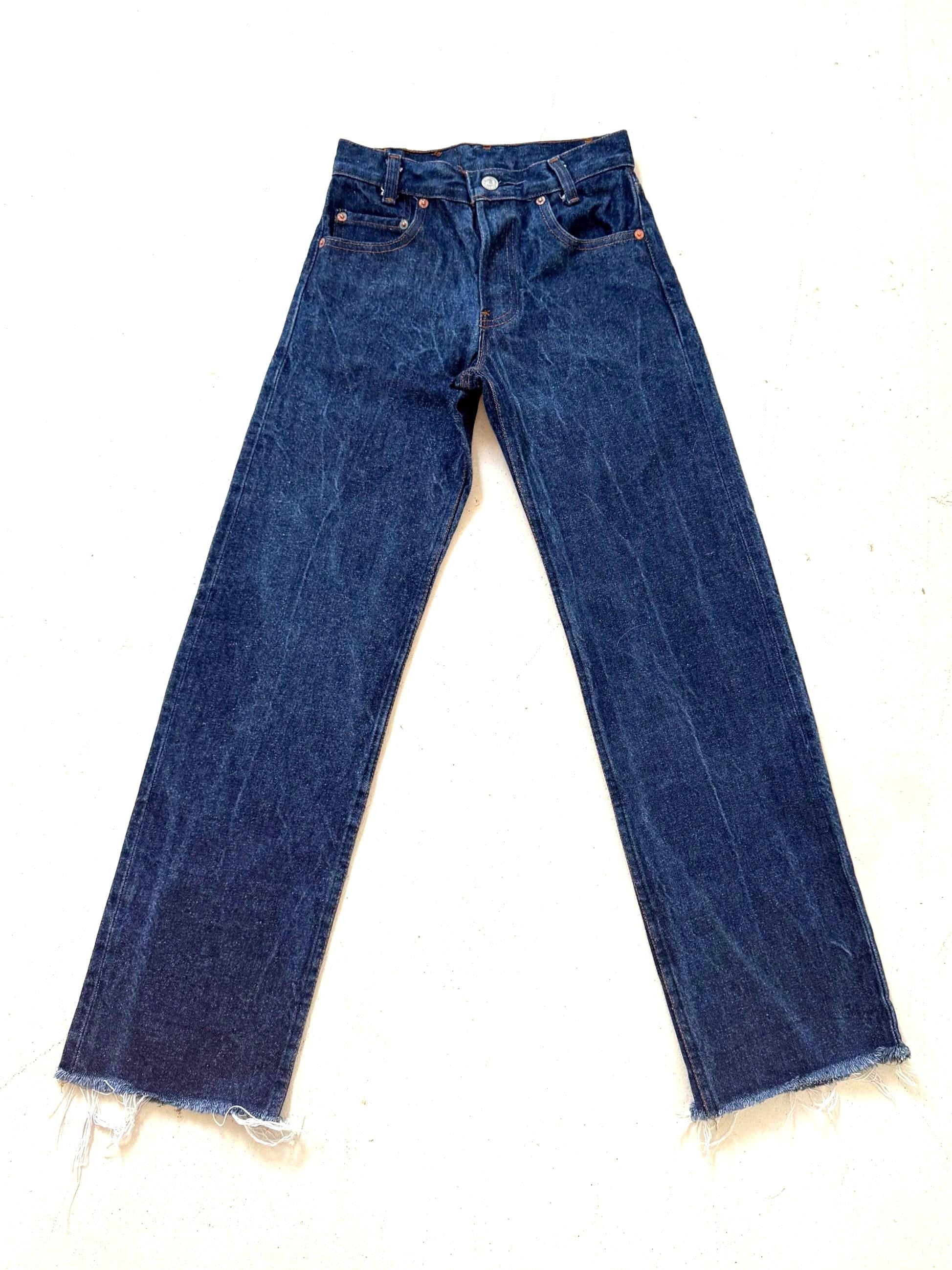 Gr. 22 - 23 Levis 701 Student 80s Vintage Made in USA