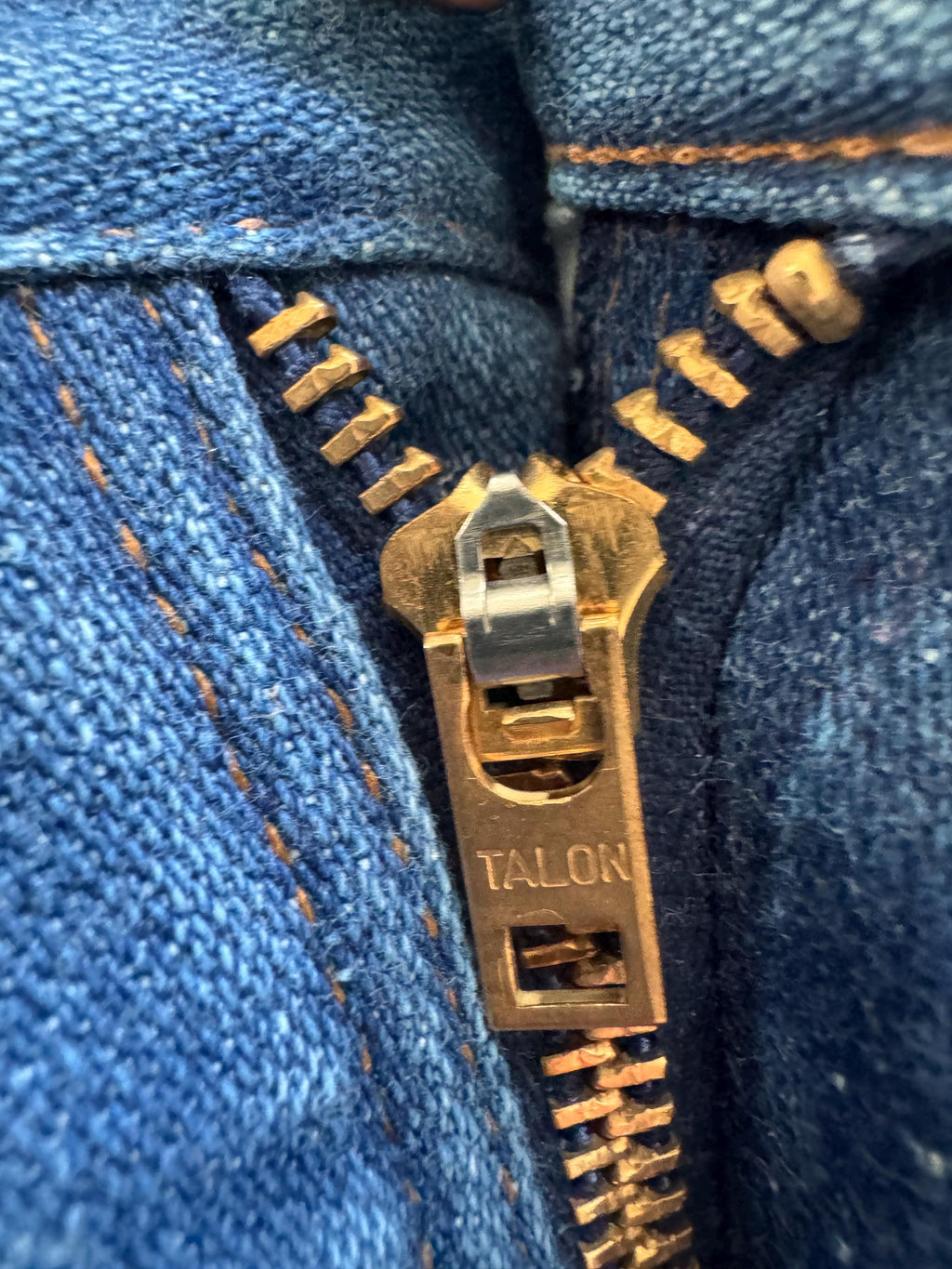 Gr. 22 - 23 Wrangler Blue Bell Schlaghose 70s Vintage Made in USA