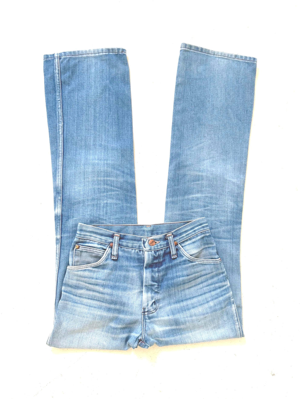 Gr. 23 -24 Wrangler Blue Bell Bootcut 70s Vintage Made in USA